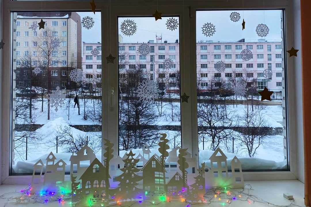 Новогодние окна