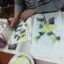 Китайская живопись: хризантема
