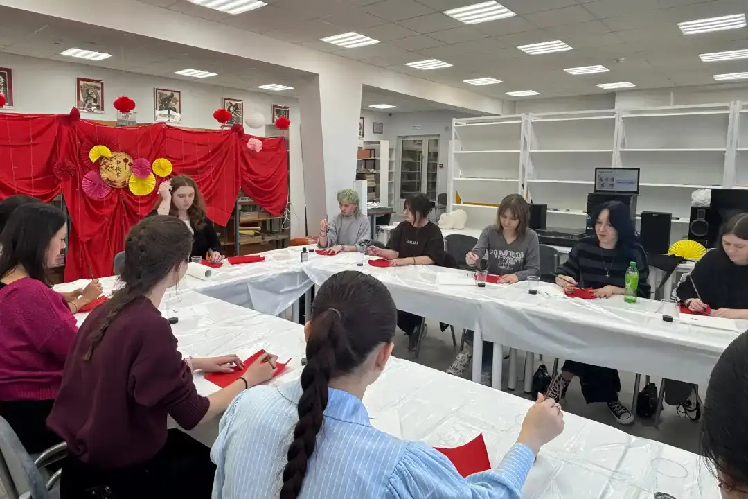Праздник середины осени в библиотеке имени А. С. Пушкина